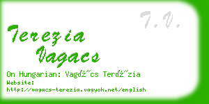 terezia vagacs business card